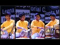 Students of Pt Tanmoy Bose presenting Tabla Taranga.