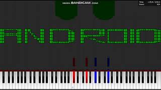 Dark MIDI - Very Alarmed Android Ringtone Easy\u0026Hard Version (v2)