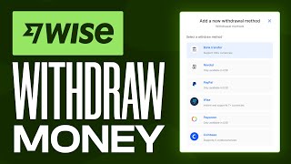 How to WITHDRAW MONEY from WISE (2024) Withdraw money from Wise to Bank Account