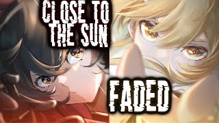 Nightcore - Close To The Sun ✗ Faded ↬ Switching Vocals