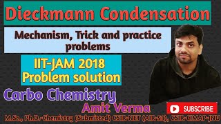 Dieckmann Condensation|Mechanism \u0026 Trick|Intramolecular Diester Condensation|IIT-JAM-2018 Problem|