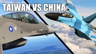 Taiwan Air Force VS China Air Force | DCS World