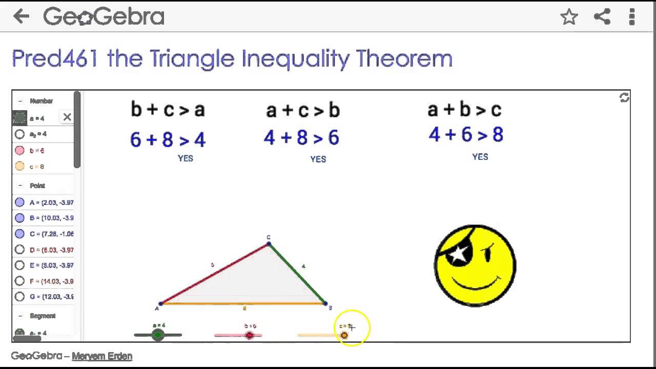 Triangle Inequality Theorem - YouTube