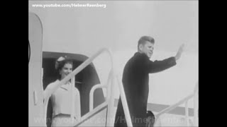 May 18, 1961 - President John F. Kennedy and First Lady Jacqueline Kennedy Depart Ottawa, Canada