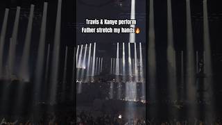 Travis Scott brings out Kanye West🎥 by CULTCERT #travisscott #kanyewest #utopia