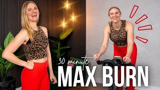 30 min MAX BURN Indoor Cycling Workout