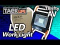 Bright Idea! The TackLife  LWL3B 5000 Lumen LED Work Light Unboxing and Review.  How bright is it?