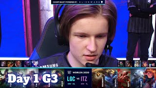 LGC vs ITZ | Day 1 Play-Ins S10 LoL Worlds 2020 | Legacy Esports vs INTZ Full Game