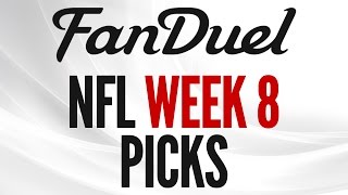FanDuel NFL Week 8 Picks