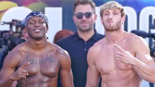 KSI vs. Logan Paul 2 - FULL WEIGH IN & FINAL FACE OFF | Matchroom Boxing USA