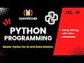 Python Programming | String Slicing with Third Parameter in Python | LEC 15 | LearnNCode