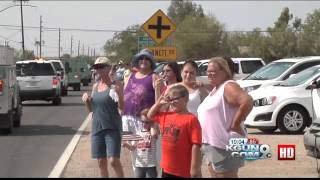 Emotional goodbye to hotshot William Warneke at funeral service