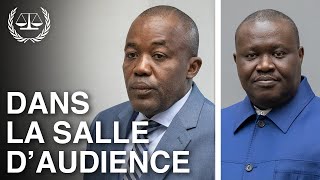 Dans la salle d'audience: Affaire Yekatom and Ngaïssona - Audience de confirmation des charges