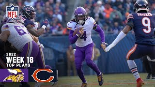 Minnesota Vikings Top Plays vs. Chicago Bears | 2022 Regular Season Week 18