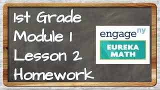 Eureka Math 1st Grade Module 1 Lesson 2 Homework