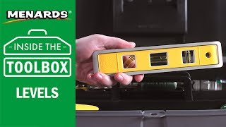 Menards - Inside the Toolbox - Levels