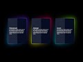 CSS Glowing Gradient Border Effects | Html CSS | Tutorials Design
