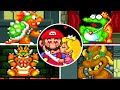 Super Mario All-Stars - All Final Bosses
