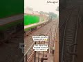 ২ টি ট্রেন যখন একসাথে হয় train bangladeshrailway viral