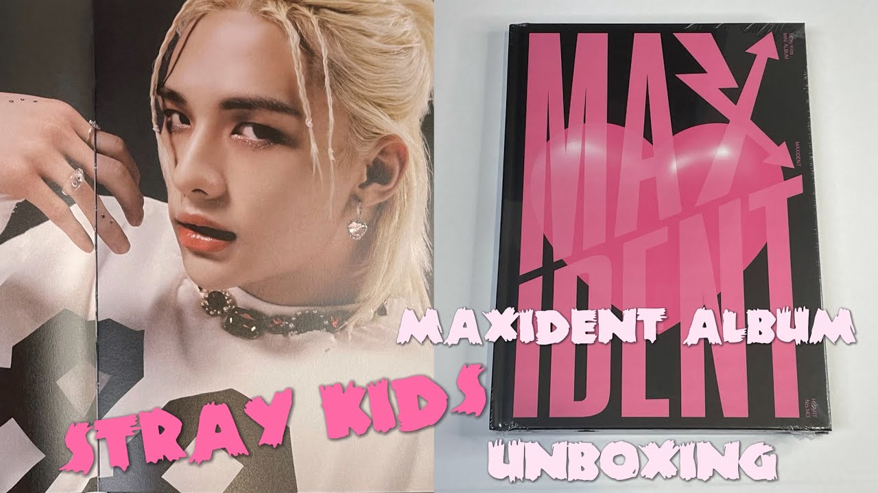 Stray Kids Maxident Album Heart Version Unboxing - YouTube