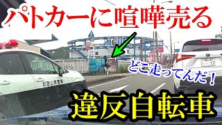 パトカーの目の前で違反した自転車の末路　ドラレコ・交通事故・煽り運転まとめ【Traffic accident in Japan】