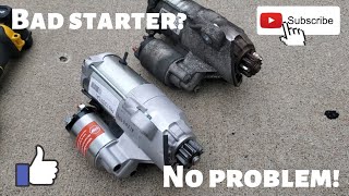 2012 Ford Explorer 3.5L Starter Replacement! Easy Money!
