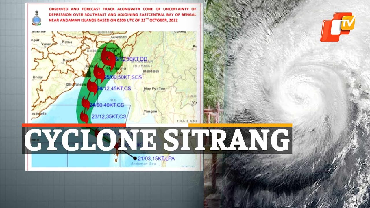 Sitrang To Intensify Into Severe Cyclonic Storm In 12 Hrs; Heavy Rain ...