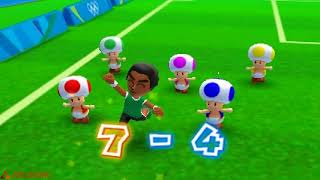 Mario and Sonic at The Rio 2016 Olympic Game( 3DS )-Football -Team vmgaming vs Team Sonic