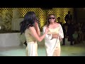 bridal party dances celebrating newlyweds ~ mr u0026 mrs brian and moesha ropati to o