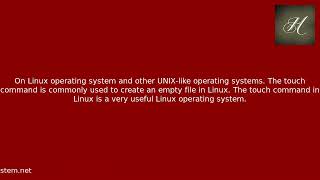 Master the Linux Touch Command