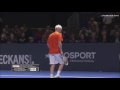 thomas muster vs mcenroe final stockolm 2016 highlights