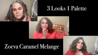 3 Looks 1 Palette | Zoeva Caramel Melange