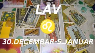 LAV ♌ Šansa za isceljenje odnosa ❤️🍀✨ 30.DECEMBAR-5.JANUAR TAROT