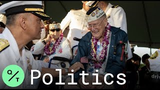 Pearl Harbor Attack Survivors Mark 78th Anniversary in Hawaii