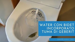 Water Bidet Incorporato Aquaclean Tuma di Geberit - Il vaso con funzione di bidet integrato