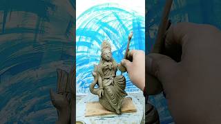 Saraswati Mata clay model making || सरस्वती माता की मूर्ति मिट्टी से कैसे बनाते है || #saraswati