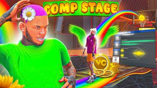 I USED A "SUS" JUMPSHOT IN THE COMP STAGE IN NBA 2K24! THIS MIGHT BE THE BEST JUMPSHOT I EVER USED!!