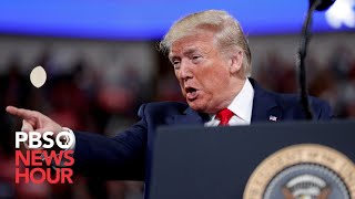 WATCH LIVE: Trump holds Michigan rally on day of House impeachment vote