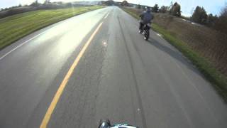 Ktm 125 Duke vs Aprilia rx(simonini 90cc) Drag race