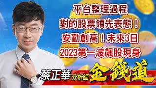 中視【金錢道】20221227 #蔡正華：平台整理過程，對的股票領先表態！安勤創高！未來3日，2023第一波飆股現身 #中視 #中視新聞 #金錢道 #摩爾證券投資顧問