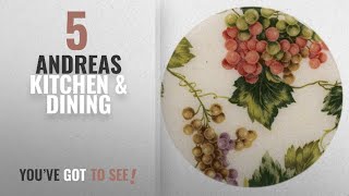 Andreas Top 10 Kitchen \u0026 Dining [2018]: Andreas Silicone Trivet, Seedless Grapes, 8 Inch