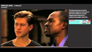 USA Graceland S1E5 OMouth clip