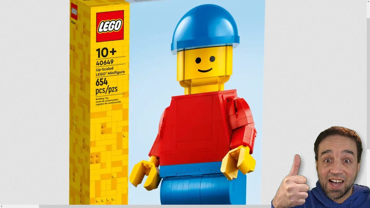 GREAT Surprise From LEGO! Up-Scaled Minifigure For Global Release ...