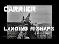 USS Enterprise Spectacular Carrier Landing Crashes 1940 - SBC Helldiver biplane TBD Devastator, F3F