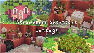 [Minecraft] Strawberry Shortcake Cottage🍓 | Speedbuild