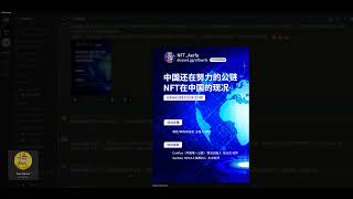 中国国内NFT市场发展现状的座谈体会；通过迭代发展实现NFT社区价值的持续输出