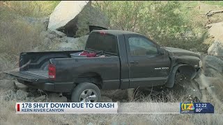 CHP shuts down State Route 178 after minor injury crash