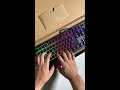 new razer ornata v3 sound u0026 rgb test