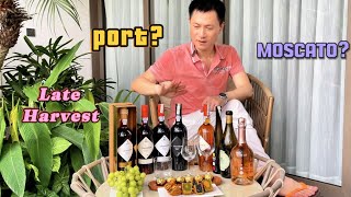 Các loại rượu vang ngọt \u0026 cách phân biệt Rượu Port; Moscato \u0026 Late Harvest