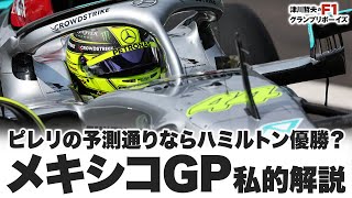 【F12022メキシコGP】ピレリの予測通りならハミルトン優勝？ メキシコGP私的解説